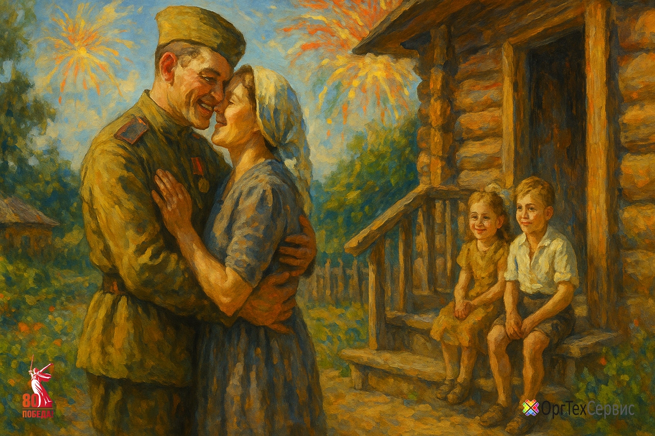 С 80 летием Великой Победы!